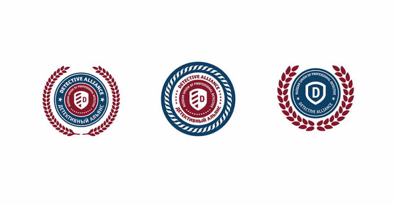Разработка логотипа международному детективному агенству